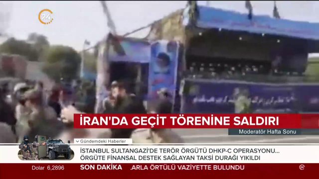 İran'da askeri geçit törenine saldırı