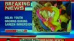 Delhi: Youth drowns during Ganesh immersion; incident captured on mobile