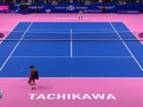 تنس: بطولة طوكيو المفتوحة: أوساكا تهزم ستريكوفا 6-3 و6-4