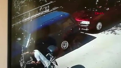 Bartın Evin Önüne Bırakılan Motosikleti Çaldı