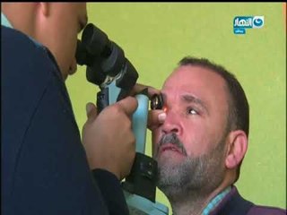 اخر النهار | محروس فلاح المنوفية يبحث عن حل لمشلكة ضعف النظر عبر مبادرة عينك في عينينا