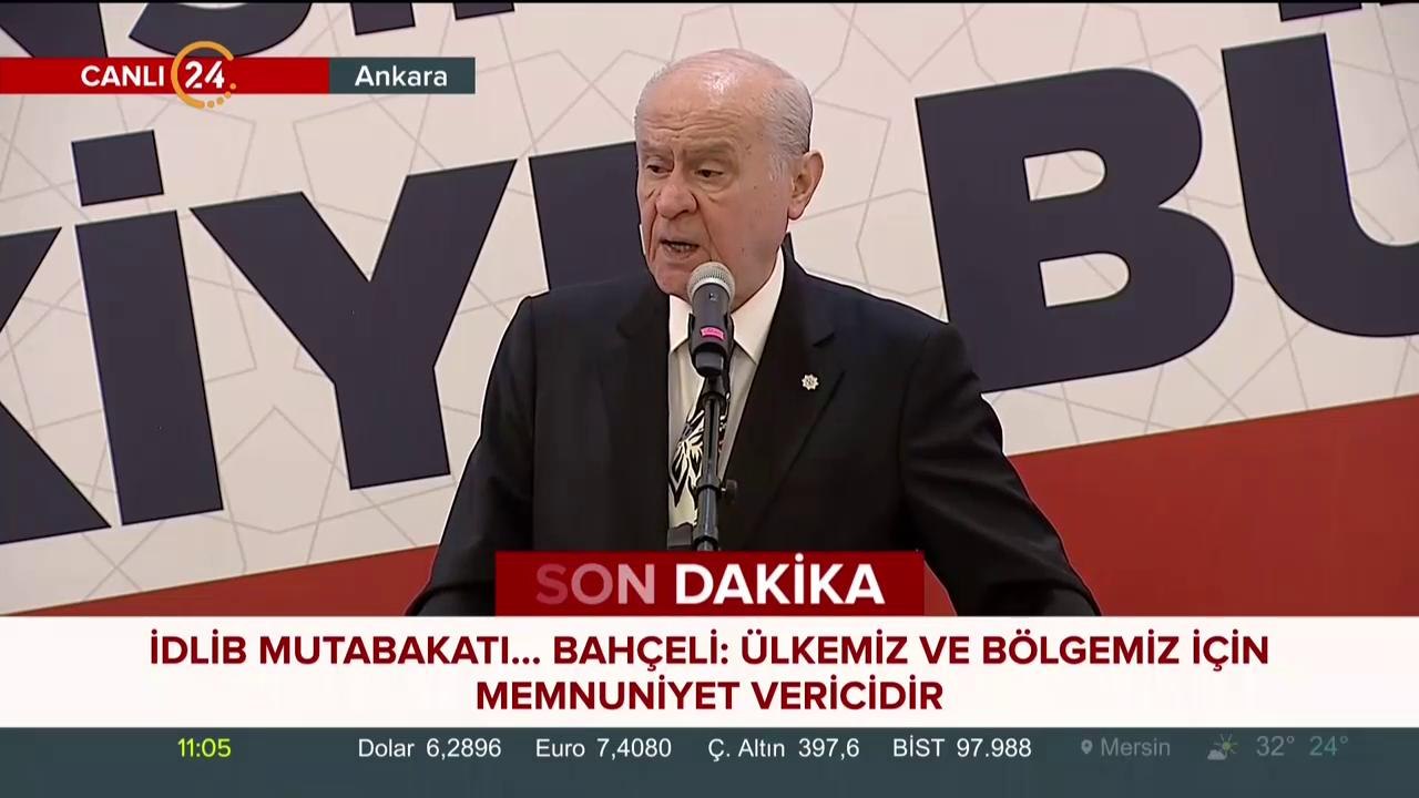Devlet Bahçeli konuşuyor