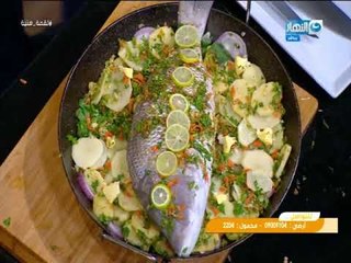 لقمة هنية - سمك شعور بالخلطة   - جمبرى و كاليمارى بانية -  مكرونة سى فوود