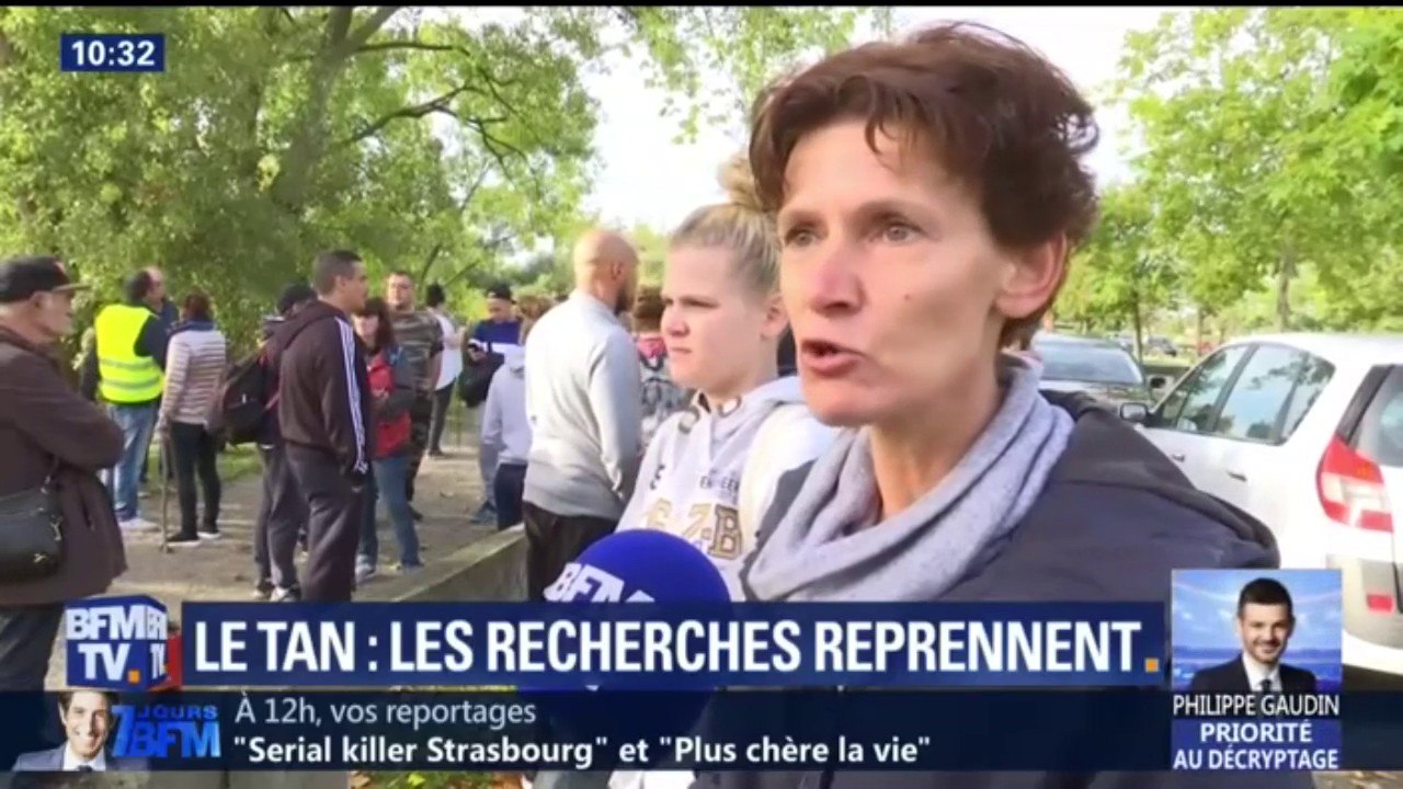 Les recherches de Sophie Le Tan reprennent: "Plus on est nombreux, plus on a de chance de trouver un indice"