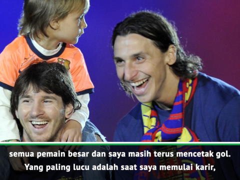 500 Gol Tak Terlalu Buruk Bagi Orang Yang Dikatakan Tak Bisa Buat Gol - Zlatan