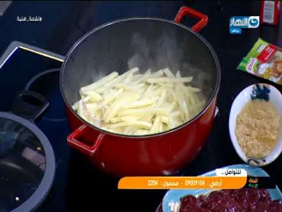 لقمة هنية - طاجن السجق بالبطاطس - طاجن كبده بلس...