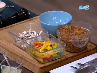 لقمة هنية - طريقة عمل مدفونة اللحمة بالشعرية