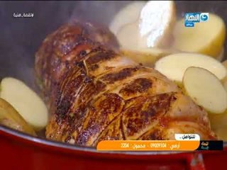 لقمة هنية - صدر ديك رومى محشى 