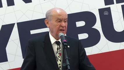 Bahçeli: 'Türk kadını milli şerefimizin abidesidir' - ANKARA