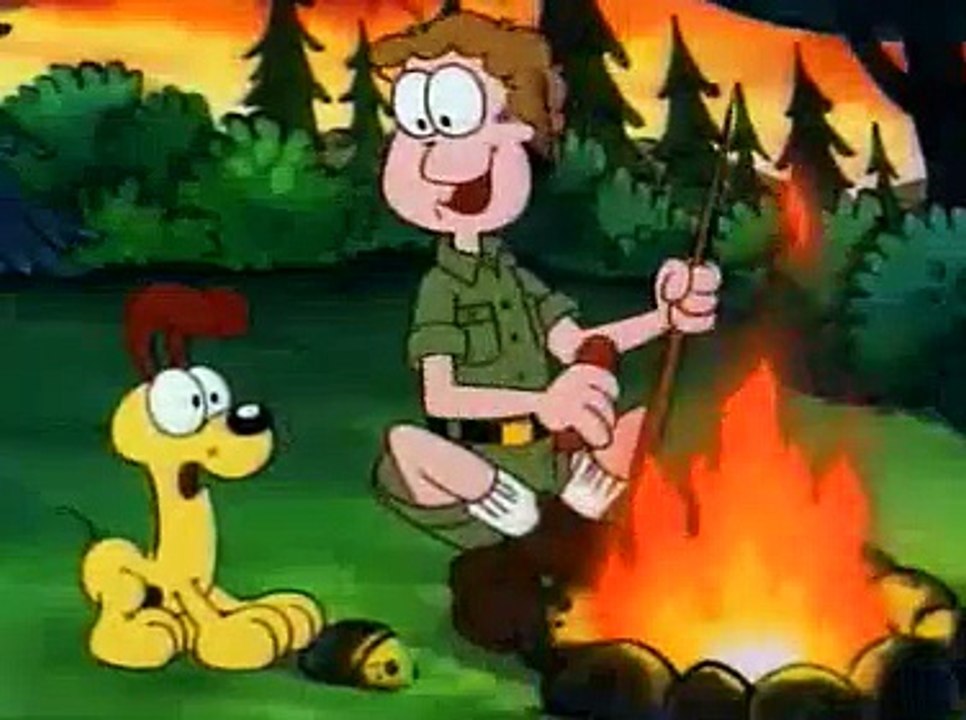 Garfield S02E18 The Bear Facts, Nothing to be Afraid Of, The Big Talker