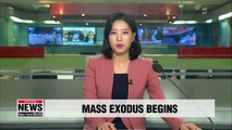 Mass exodus begins as South Koreans head out of Seoul to enjoy Chuseok