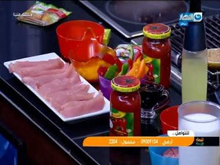 لقمة هنية - سمك و جمبرى بانية  -  صدور فراخ بالصويا صوص  - جلاش بالجبنة