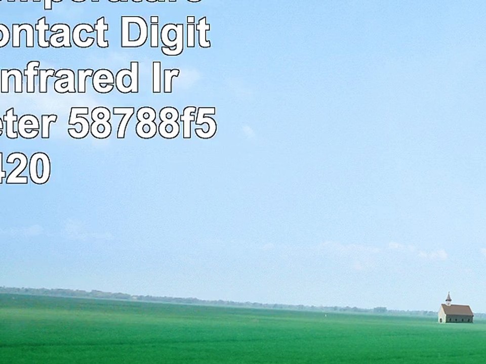 Masione Temperature Gun Noncontact Digital Laser Infrared Ir Thermometer 58788f50