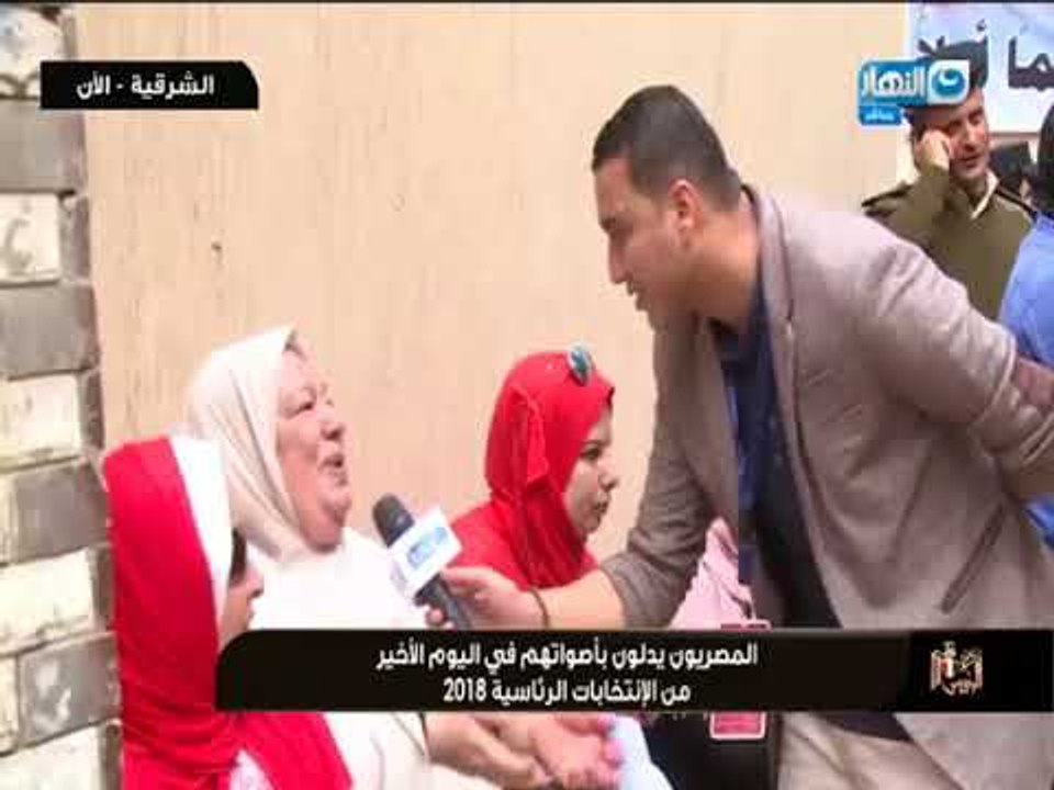 #موعد_مع_الرئيس | و اللهي فرحانة عشان مصر شاهد فرحة سيدة بعد المشاركة الانتخابية