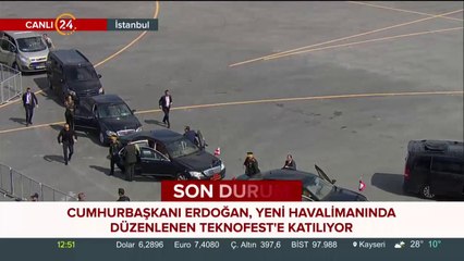Cumhurbaşkanı Erdoğan #Teknofest'e katılıyor
