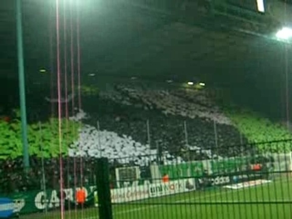 Tifos ASSE PSG 2007