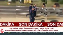 Başkan Erdoğan TEKNOFEST alanına savaş uçağı ile inecek