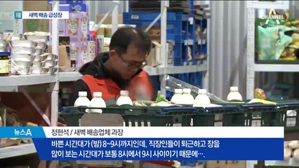 “아침에 드세요” 새벽배송 인기…40배 ‘급성장’