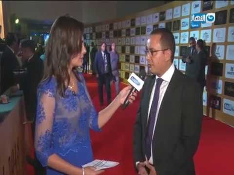 تكريم محمد _الجازوي نائب رئيس تليفزيون النهار بمهرجان القنوات الفضائية 2018