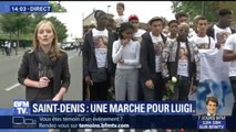 À Saint-Denis, une marche blanche organisée en hommage à Luigi