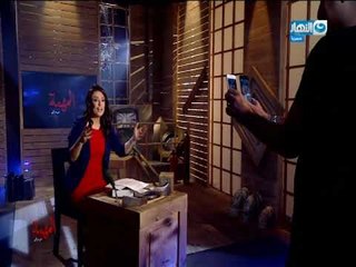 شوف تعامل "مني عراقي " مع جمهورها اثناء   ال لايف" المهمة"