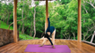 Yoga: पेट, जांघों, हिप्स और कमर की चर्बी कम करेगा परिवृत्त त्रिकोणासन | Boldsky