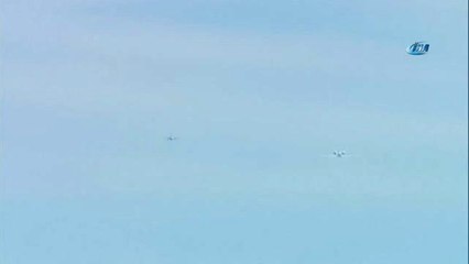 Cumhurbaşkanı Erdoğan Teknofest'e F 16'lar Eşliğinde Geldi