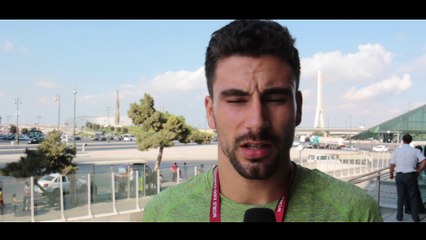 CM Bakou 2018 - Benjamin Axus : "À moi d'élever mon niveau"