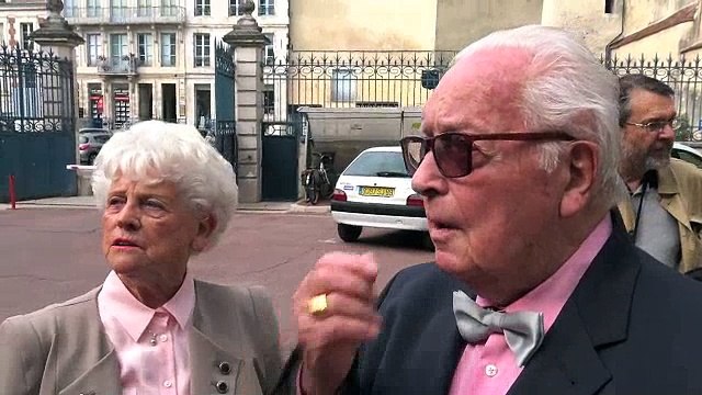 Les noces de platine de Lucette et Jacques Deschamps à Auxerre