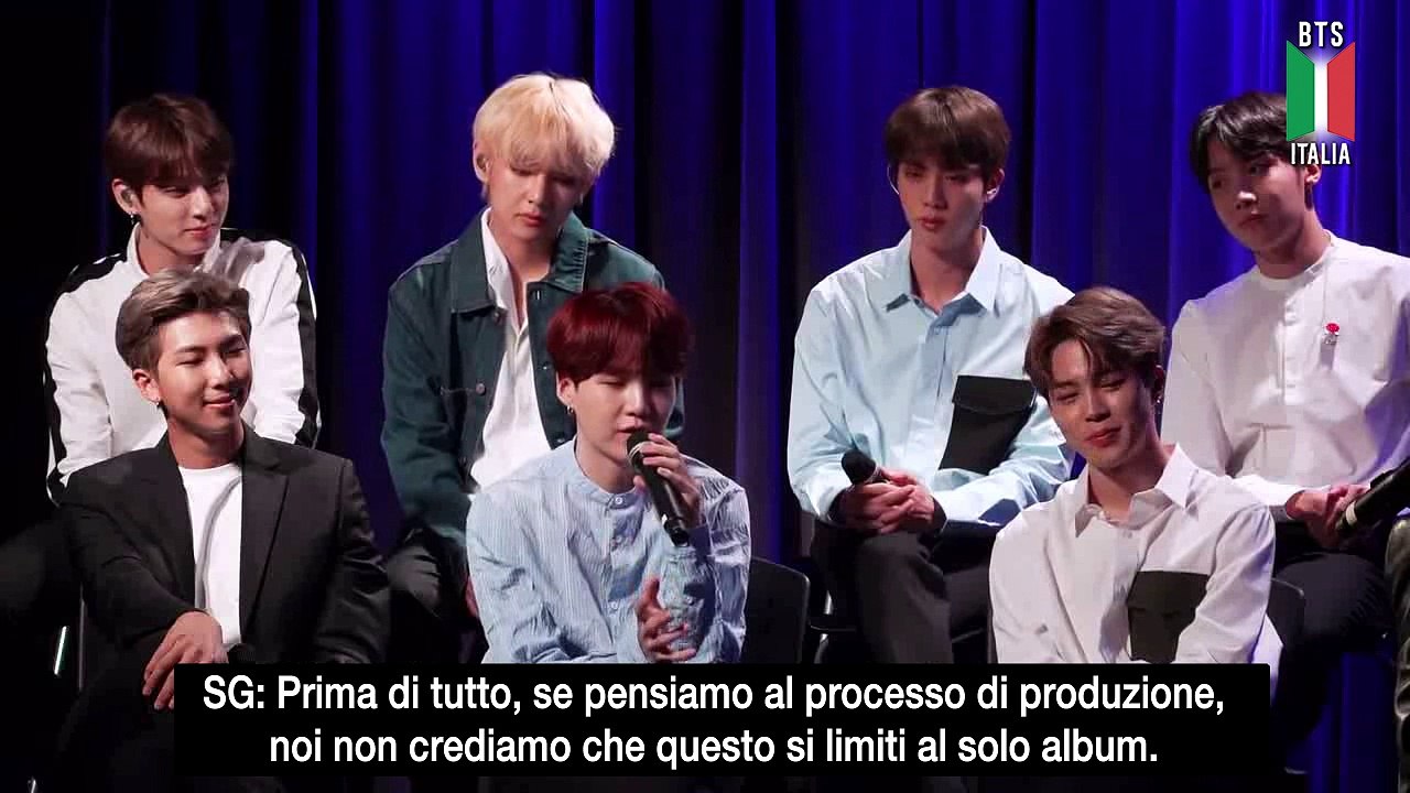 [SUB ITA] 180919 BTS On Songwriting, Success & Their Fans | GRAMMY Museum