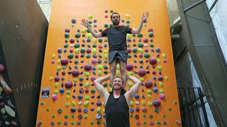 ❤️Rock Climbing with @teamsteem and @acromott ❤️