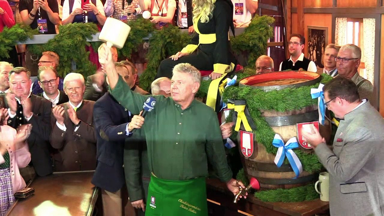 'O'zapft is!': Bier und Gaudi auf dem 185. Oktoberfest