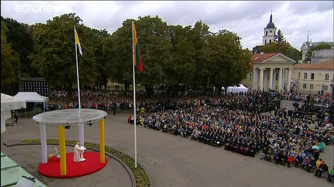 Franziskus im Baltikum: Papst verteidigt Multikulti