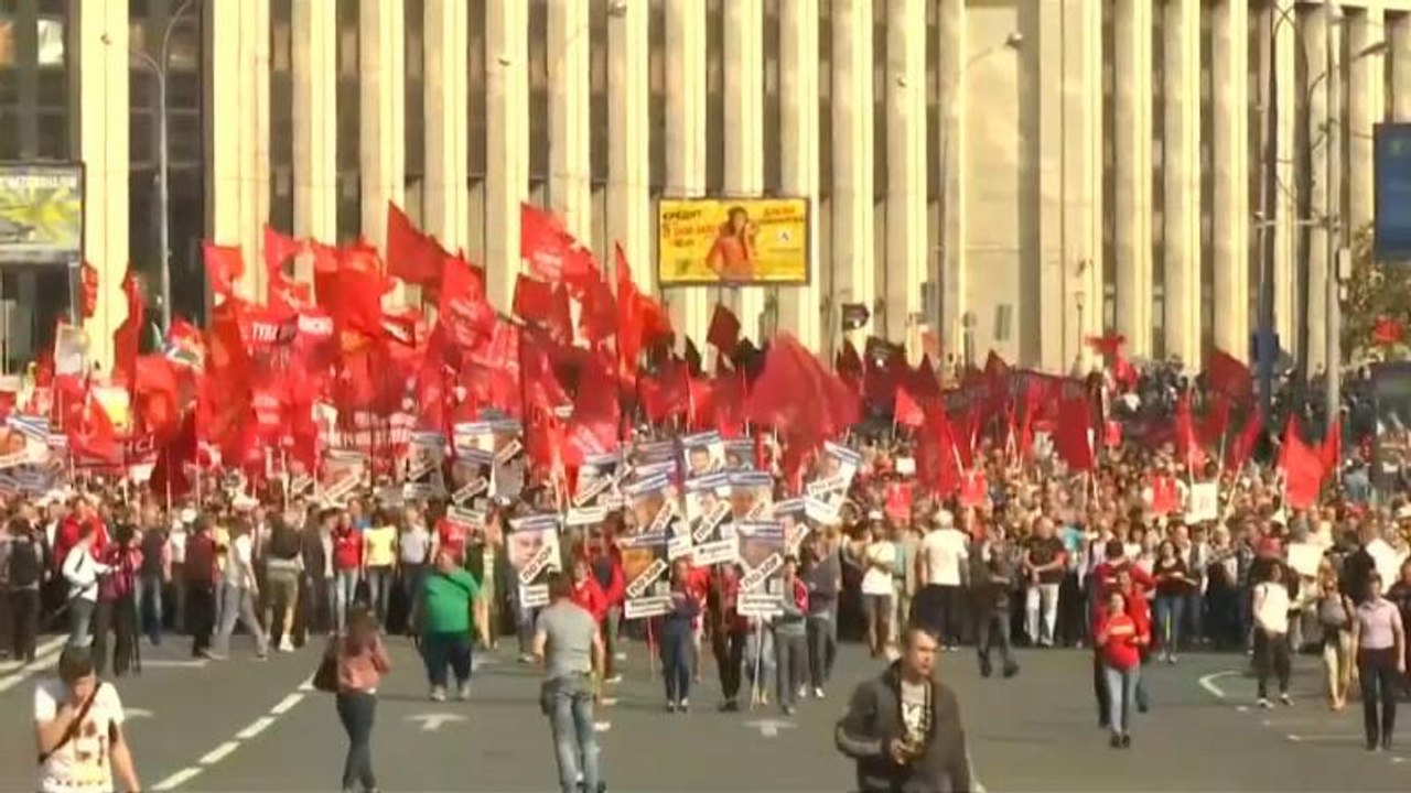 Proteste gegen russische Rentenreform dauern an