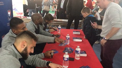 Les pros du SM Caen en dédicace