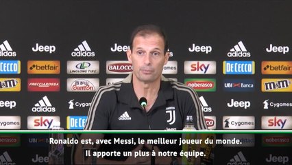 5e j. - Allegri : "Ronaldo n'a plus rien à prouver"