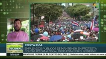 Costa Rica: protestas contra reforma fiscal continúan