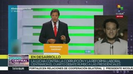 Download Video: Brasil: Haddad sigue sumando intención de votos para presidenciales