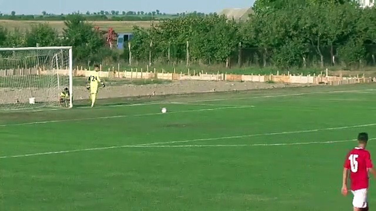 Un chien renverse un joueur de foot en plein match !