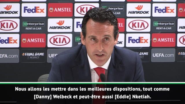 Arsenal - Emery : Donner de la confiance à nos buteurs