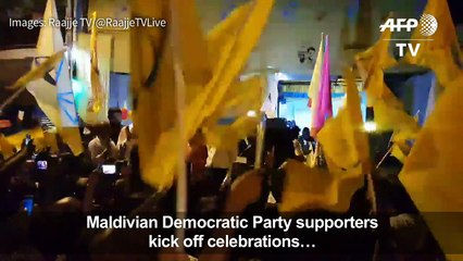 Maldives opposition leader wins presidential poll