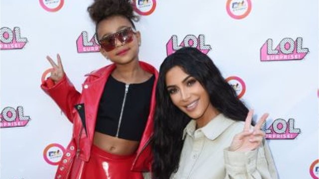 Kim Kardashian's Daughter North West Makes Runway Debut