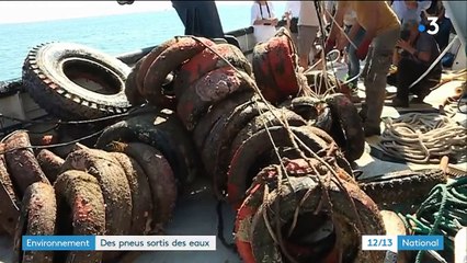 Environnement : des pneus sortis des eaux