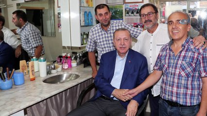 Cumhurbaşkanı Erdoğan, Kasımpaşa’yı ziyaret etti