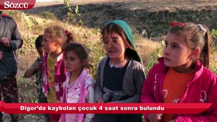 Скачать видео: Digor’da kaybolan çocuk 4 saat sonra bulundu