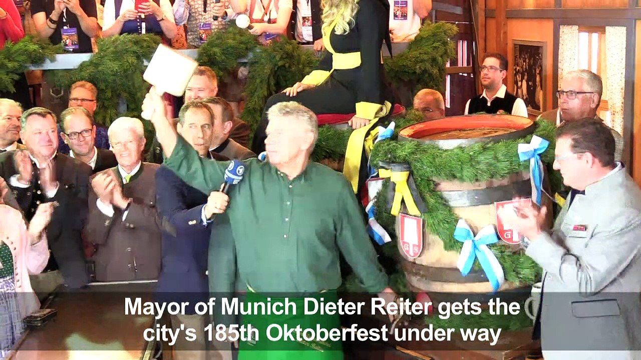 Oktoberfest: 185th edition of Munich's beer festival opens