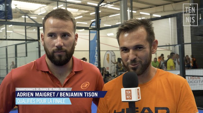 Présentation de la finale masculine des championnats de France de padel 2018