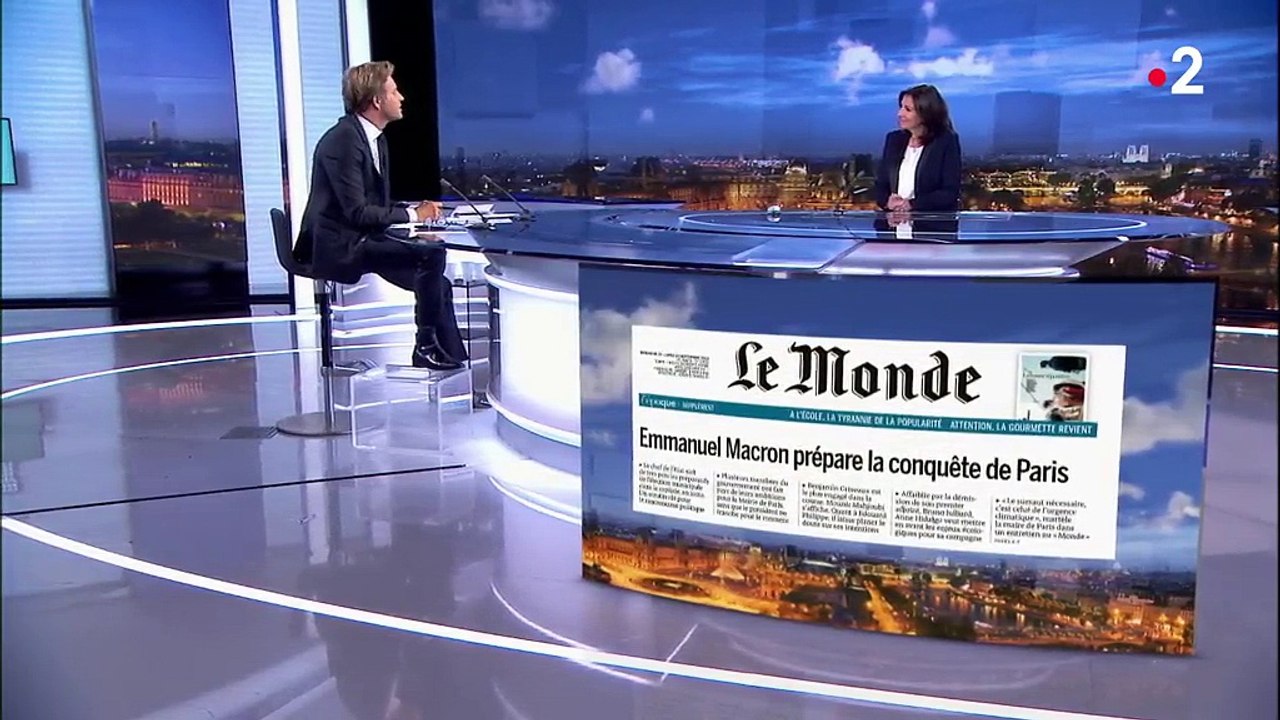 "Ce n'est pas pour moi le temps de la candidature", affirme la maire de Paris Anne Hidalgo