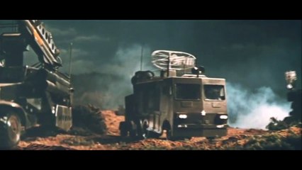 Godzilla vs. Megalon - Megalon vs Military