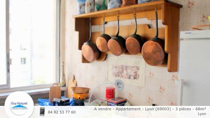 A vendre - Appartement - Lyon (69003) - 3 pièces - 68m²